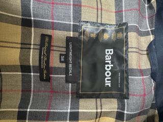 Barbour Talla 58 Chaqueta Negra Multiclor