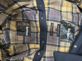 Barbour Talla 58 Chaqueta Negra Multiclor