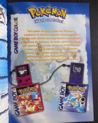 NINTENDO POKEMON 2000/01 AGENDA +ANUNCIOS CONSOLAS