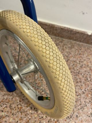 Bici para niños sin pedales azul