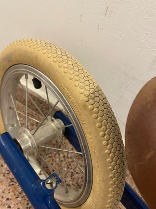 Bici para niños sin pedales azul