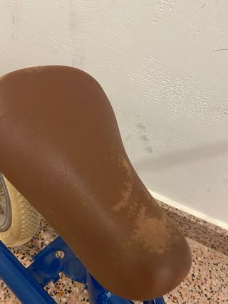 Bici para niños sin pedales azul