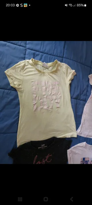 Set 4 maglie maniche corte