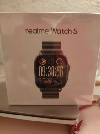 Reloj Realme Watch 5 Negro/Plateado