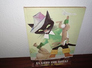 EL GATO CON BOTAS . PERRAULT . CUENTO AÑOS 60