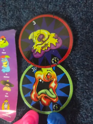 Pack Dracco Heads Gogo's Figuras Tazos Panfleto