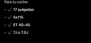 Llanta Opel Insignia 17 3/4