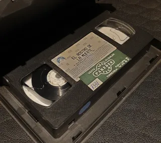 VHS El Rostro de la Muerte (año 1999)
