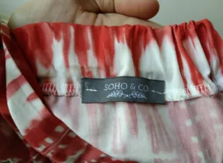 Falda verano estampado tie-dye talla L