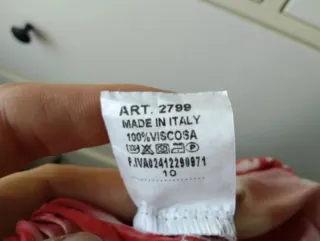 Falda verano estampado tie-dye talla L