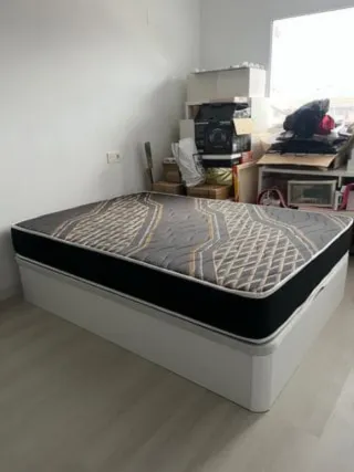 Canapé cama individual blanco