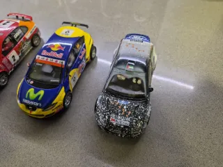 Lote 5 coches Scalextric Rally