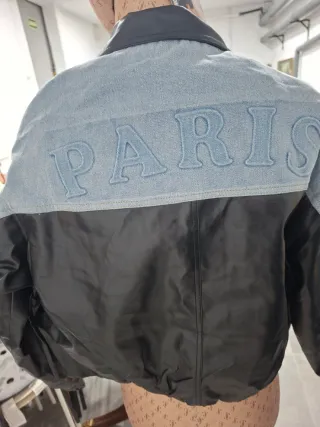 Chaqueta polipiel moderna talla s/m