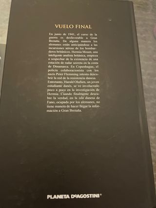 Libro ken Follet “ Vuelo Final”