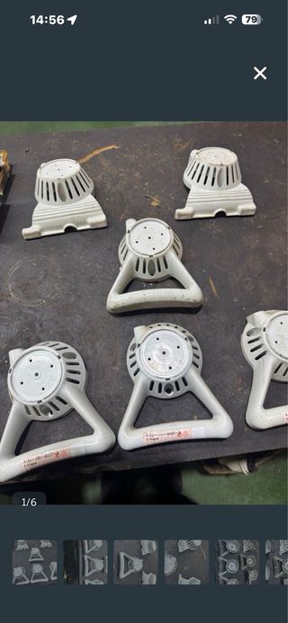 6 Tapas de Arranque Stihl Huecas