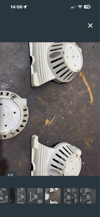 6 Tapas de Arranque Stihl Huecas