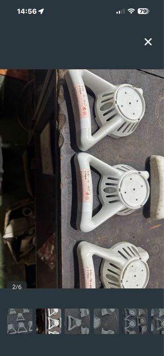 6 Tapas de Arranque Stihl Huecas