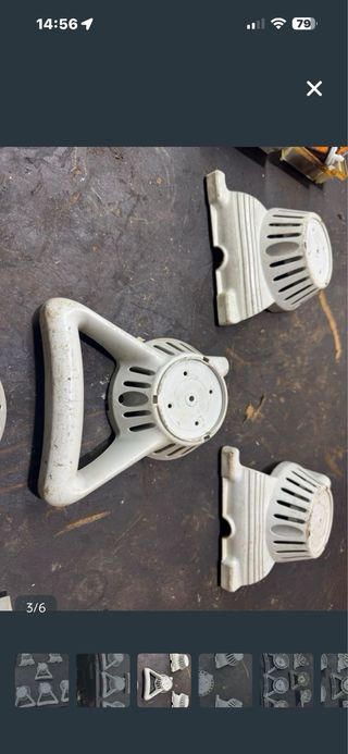 6 Tapas de Arranque Stihl Huecas