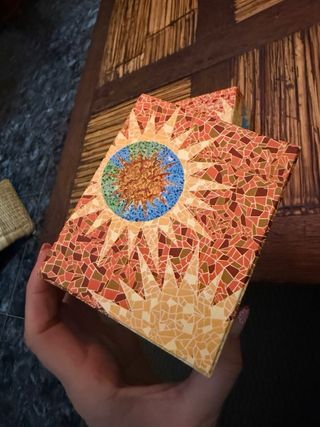 Scatole di cartone stile Gaudí 2u