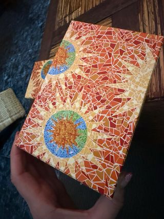 Scatole di cartone stile Gaudí 2u