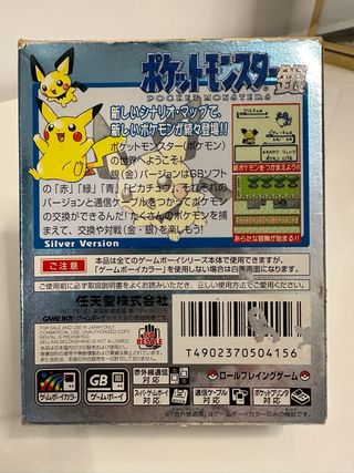 Pokémon Plata Game Boy Color