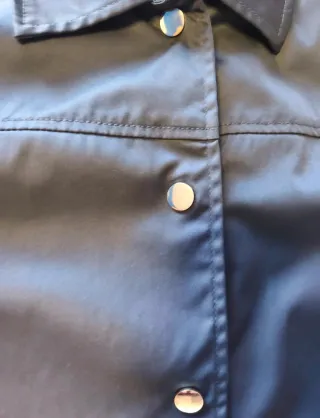 Chaqueta ligera azul marino Zara Basic