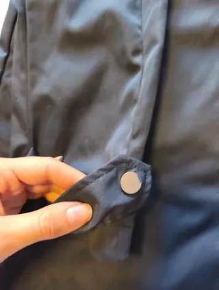 Chaqueta ligera azul marino Zara Basic