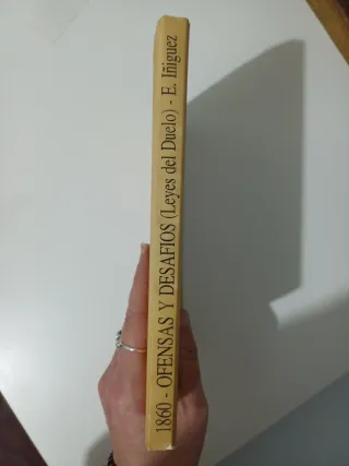 Ofensas y desafíos, Eusebio Yñiguez Copia facsímil