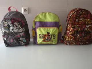 Lote 3 Zaini Scolastici per Bambini, Ragazzi