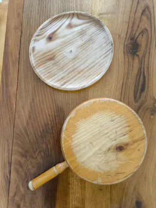 REGALO!!!TABLA DE CORTE MADERA Y VASO BATIDORA