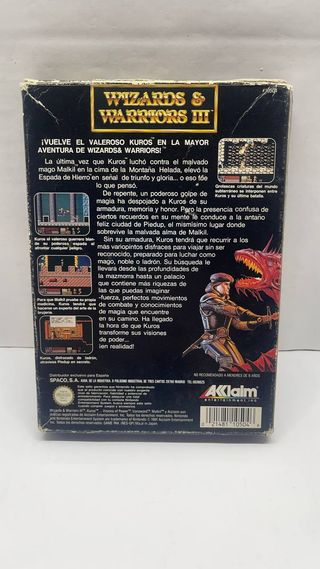 Wizards & Warriors III NES Pal-ES