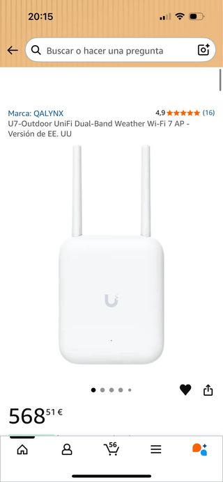 UniFi Wi-Fi Dual-Band Exterior