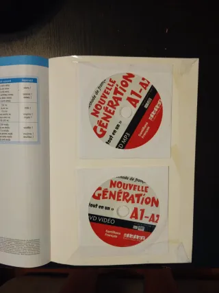 NOUVELLE GENERATION A1/A2 LIVRE/EXERCICES+CD+DVD