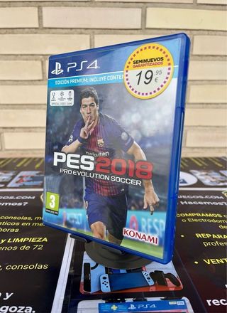 PS4 Pro 1TB Negra + PES 2018