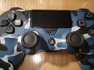 Mando PS4 TMR Magnético USB-C Camuflaje Azul