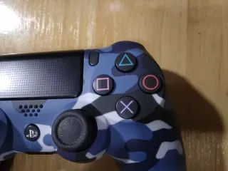 Mando PS4 TMR Magnético USB-C Camuflaje Azul