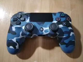 Mando PS4 TMR Magnético USB-C Camuflaje Azul