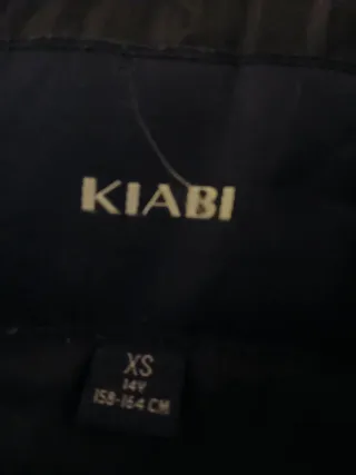 Cazadora Bomber Kiabi Negra Unisex