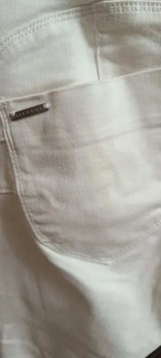 Pantalón Tifosi blanco elástico