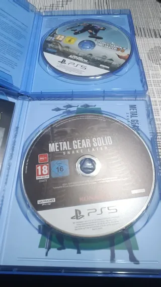 Pack PS5 Metal Gear Solid + Tony Hawk 3+4
