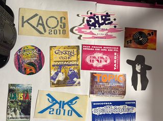 Discotecas Llaveros Mecheros Chapa Flyers Abanico