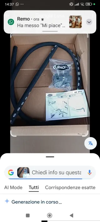 Kit Tubo Flessibile Unox XC 693