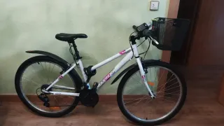 Bicicleta Rockrider 16 blanca