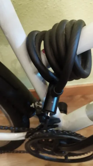 Bicicleta Rockrider 16 blanca