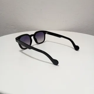 Occhiali da sole Moncler ML0107 neri specchiati