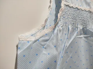 Conjunto Bata Camisón VERANO Azul Talla 5 LAIDA