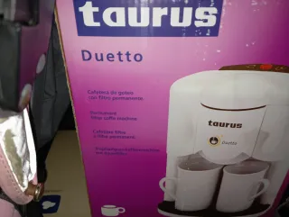 Cafetera Taurus duetto sin estrenar en su caja