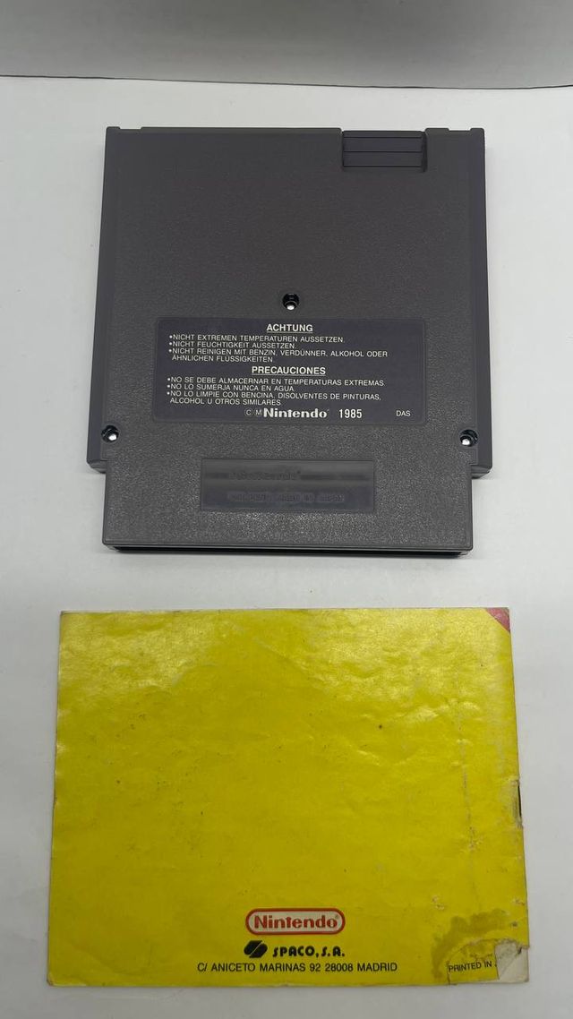 Burai Fighter NES PAL ESP Caja Manual Cartucho
