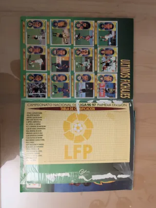 Álbum Liga 96/97 - Completo