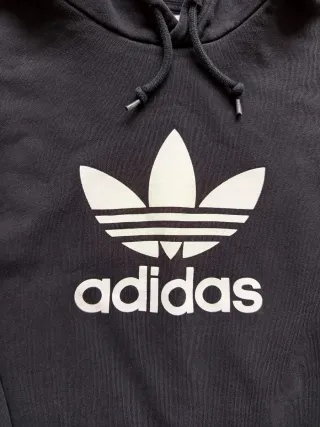 Sudadera Adidas Originals Negra M - Bolsillos Zip
